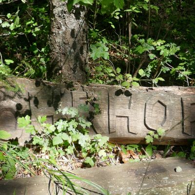 060 Urchiges Schild zu Rohrhof
